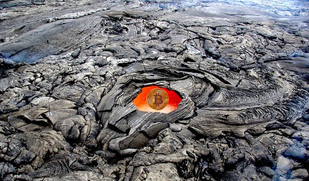 Molten Heat Hot Crust Lava Volcanic Window