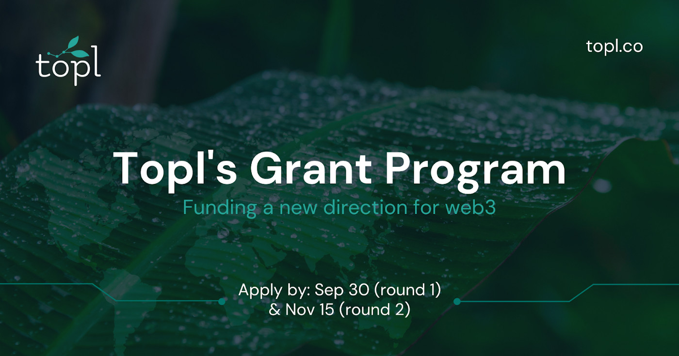 Topl’s $1 Million Grant Program Enters Second Phase for Impact-Driven Blockchain Initiatives, Ramps Up With Sweetgum Labs