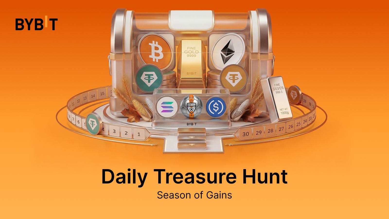 Bybit Launches New Daily Treasure Hunt Season Featuring Football Match Tickets and XAUT Rewards – The Daily Hodl